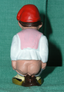 Caganer Doll during Christmas Time