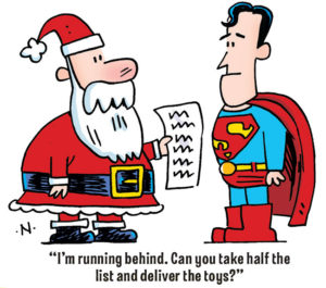 Christmas Joke with Superman