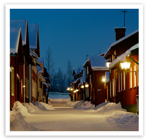 Elftown Village in the North Pole