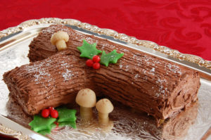 bûche de Noël or the Christmas Log in French