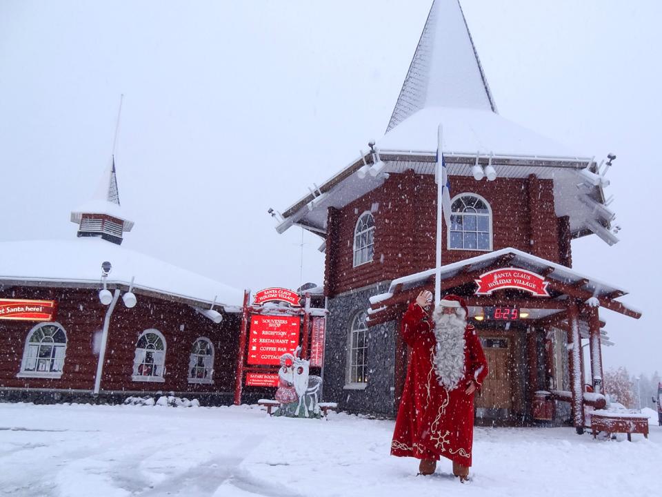 Santas Village in Rovaniemi,Finland