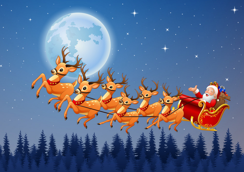 visit santa and his reindeer